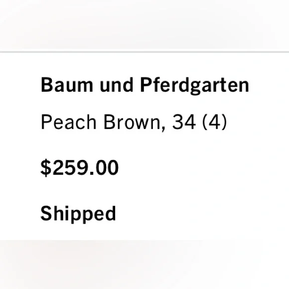 BAUM UND PFERDGARTEN Floral Peplum Blouse -NWOT - Picture 2 of 12